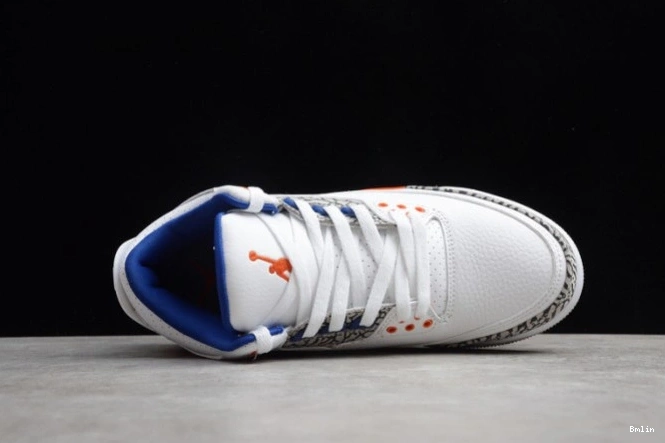 Bmlin Jordan Retro 3 Rivals' 'Knicks 136064-148 Air 0823